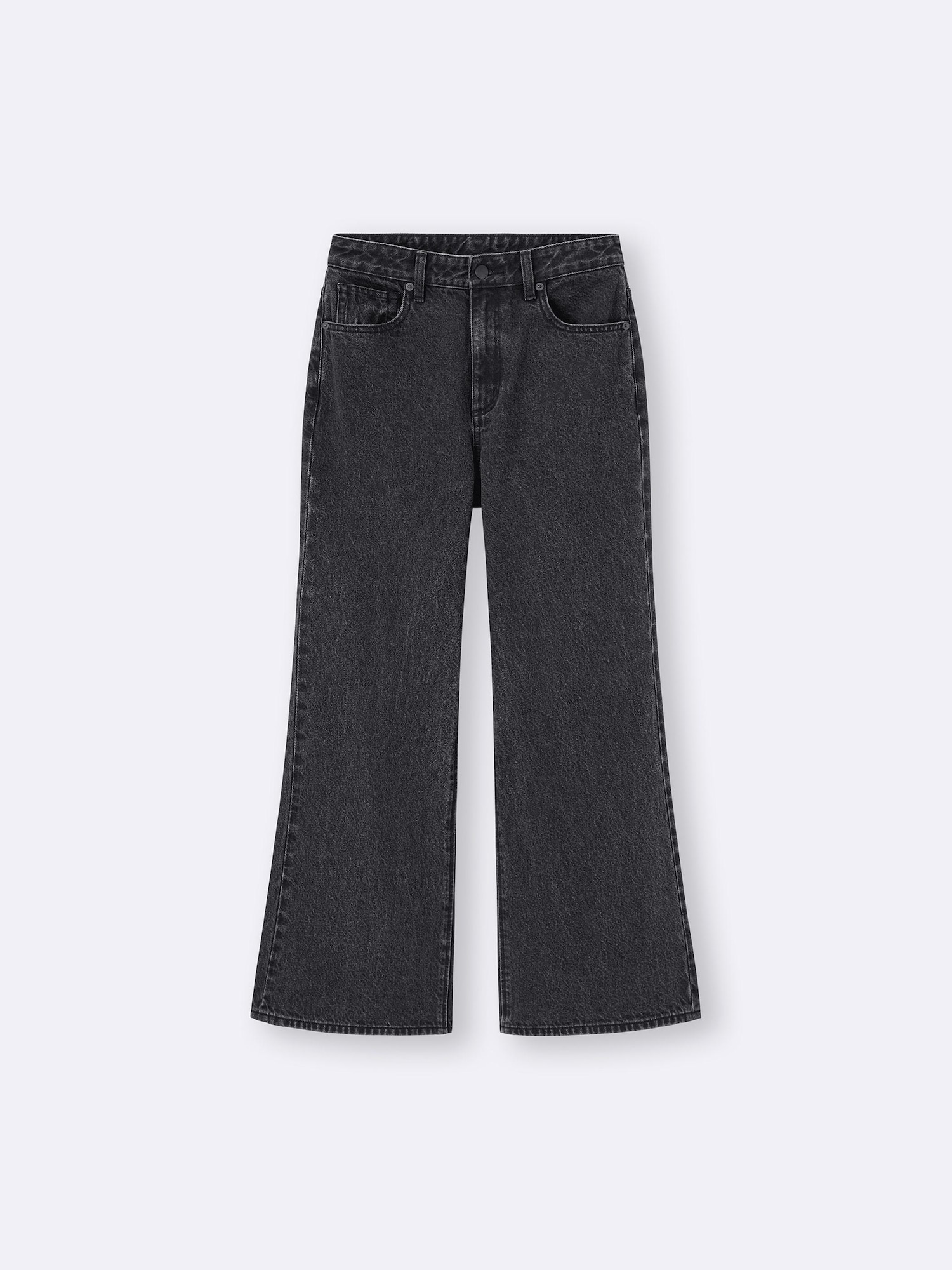 〇〇 Relaxed Wide Flared Jeans | GU US