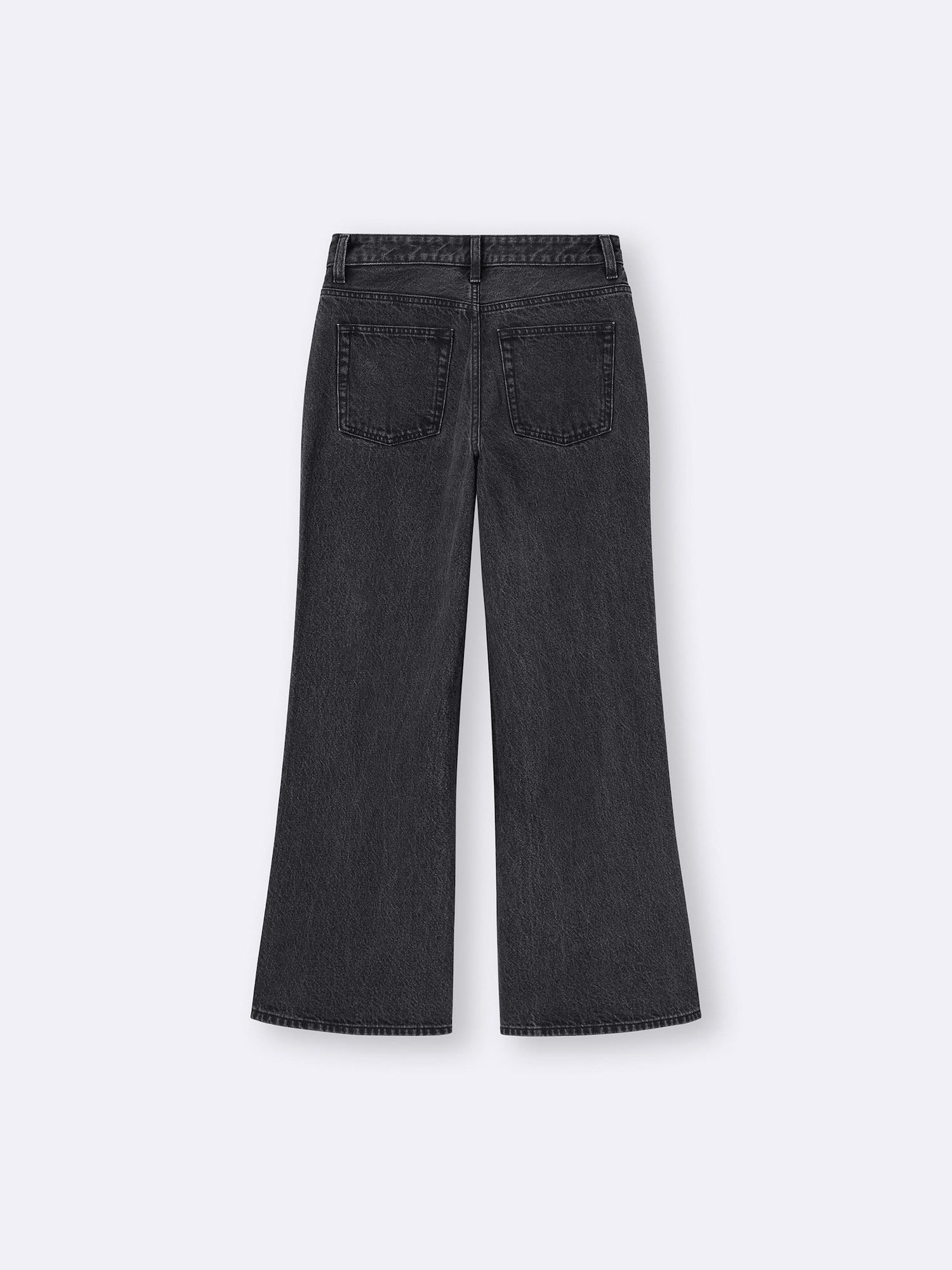 テアトラスーツ　フリーサイズ Relaxed Wide Flared Jeans | GU US
