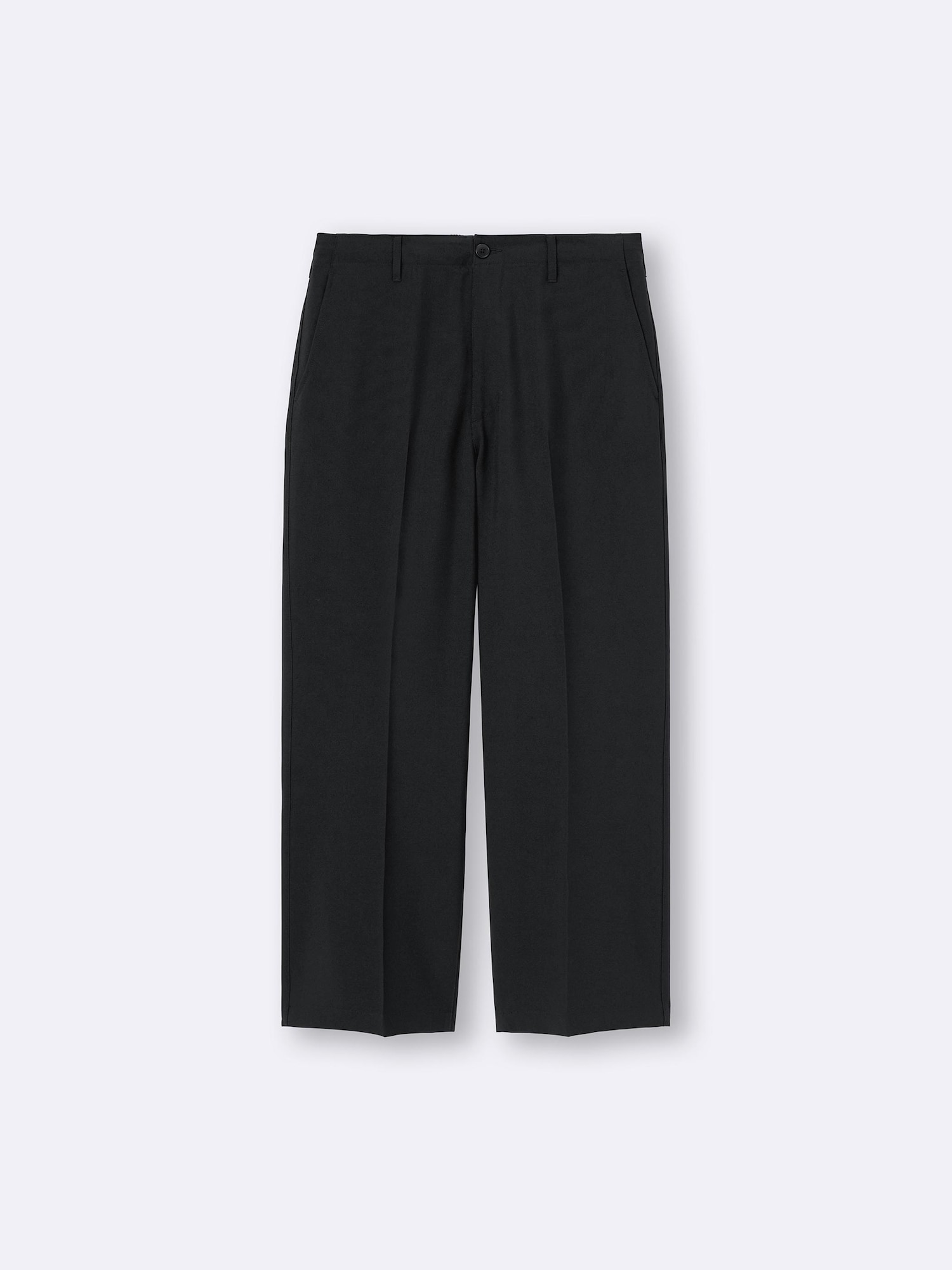 パンツ wide slacks shorts M Pleated Wide-Leg Pants | GU US