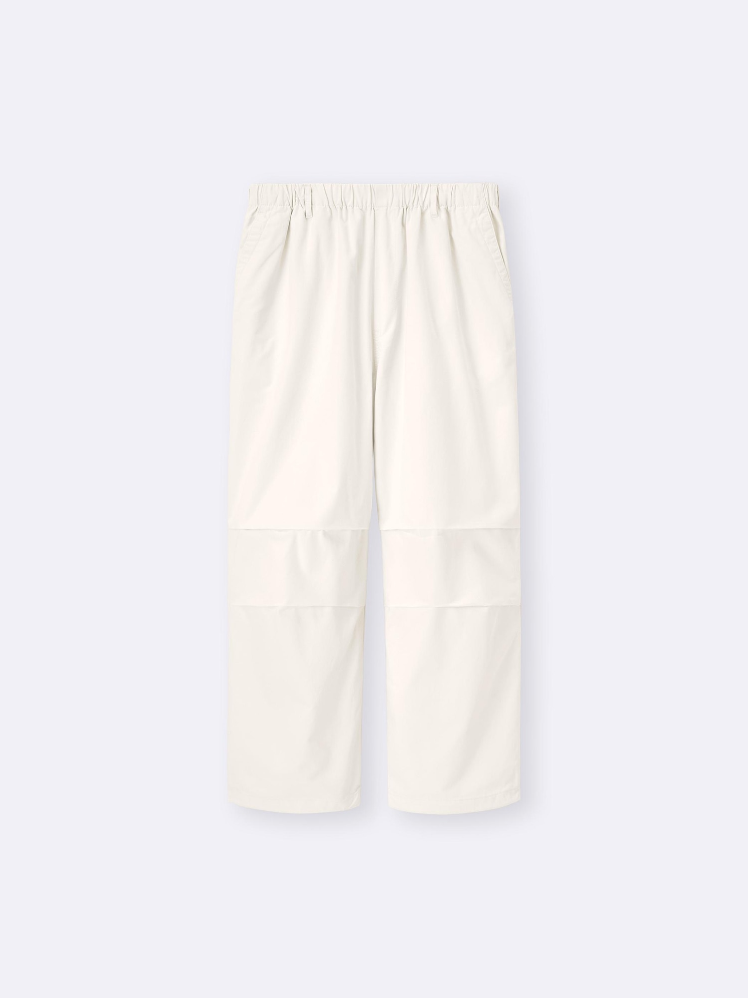 ★codegraphy★ Cotton wide parachute pants off white CBDUUWP Parachute Pants - Unisex – I Z F
