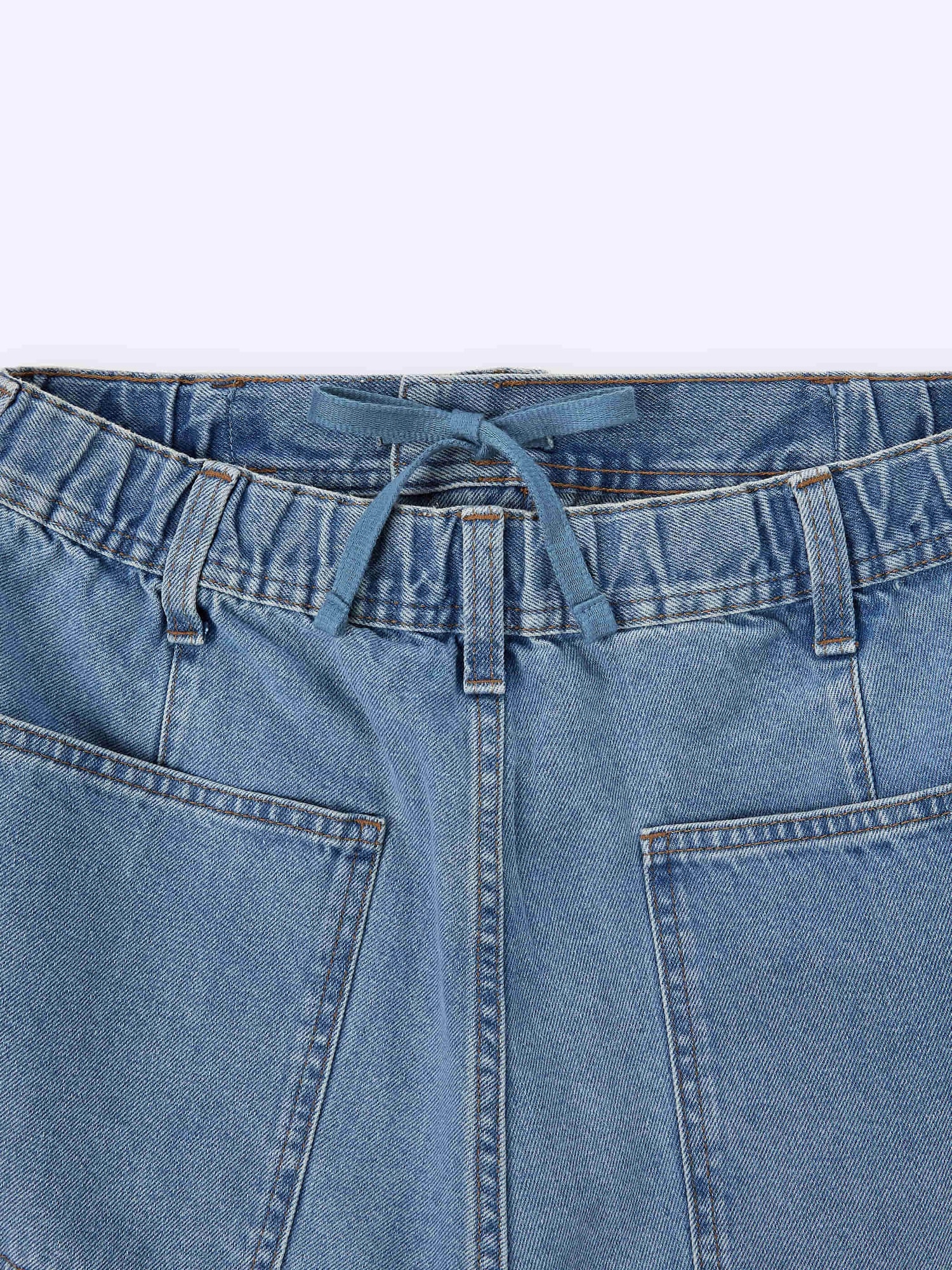 Denim Carrot Pants | GU US