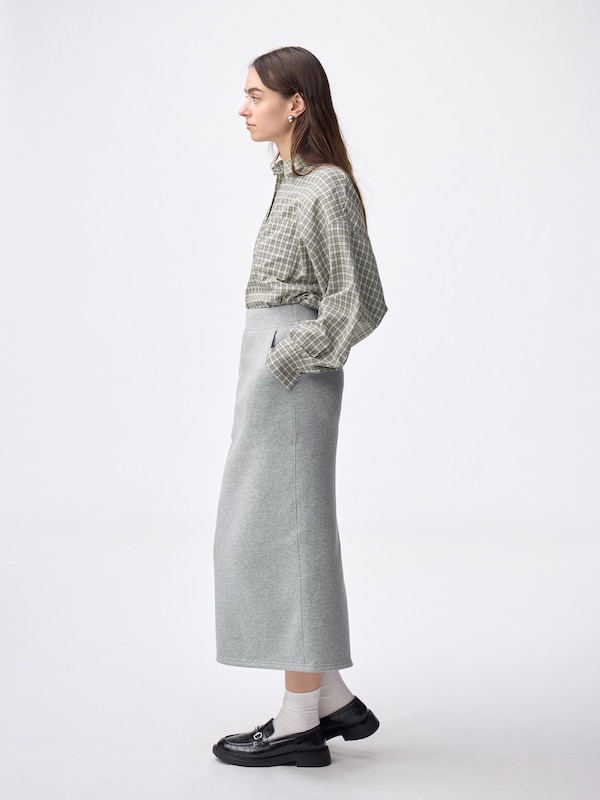 Heavy Weight Sweat Narrow Skirt