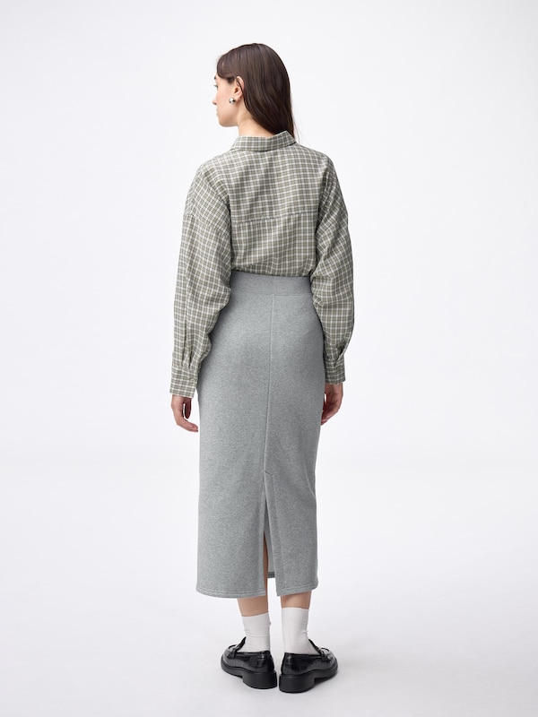 Heavy Weight Sweat Narrow Skirt