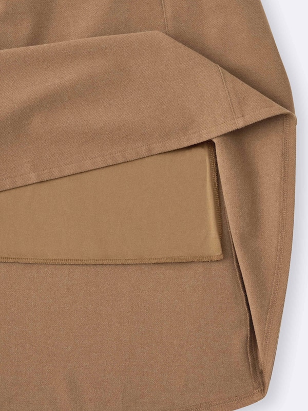 Brushed Flared Skirt