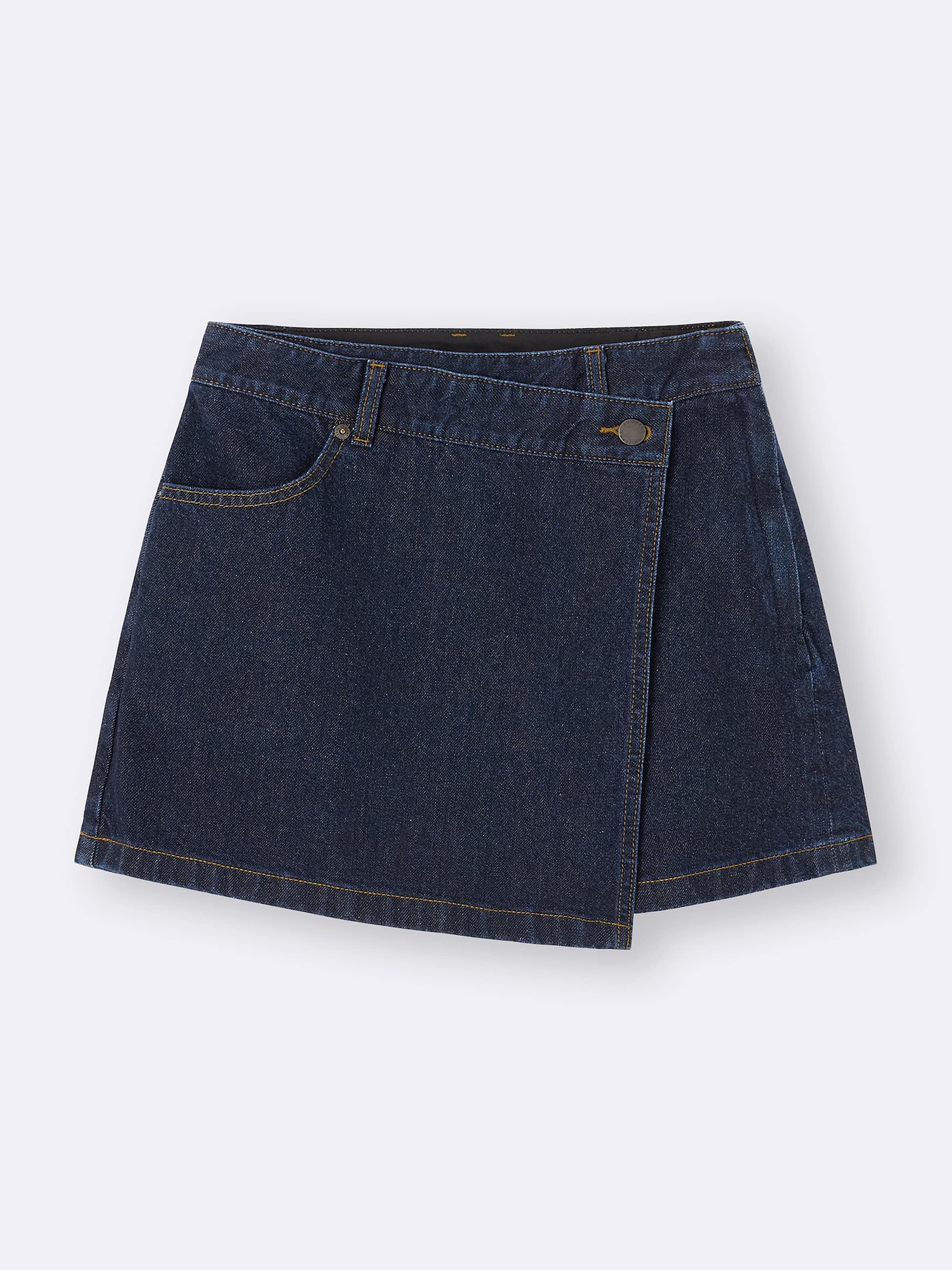 Denim Wrap Skort | GU US