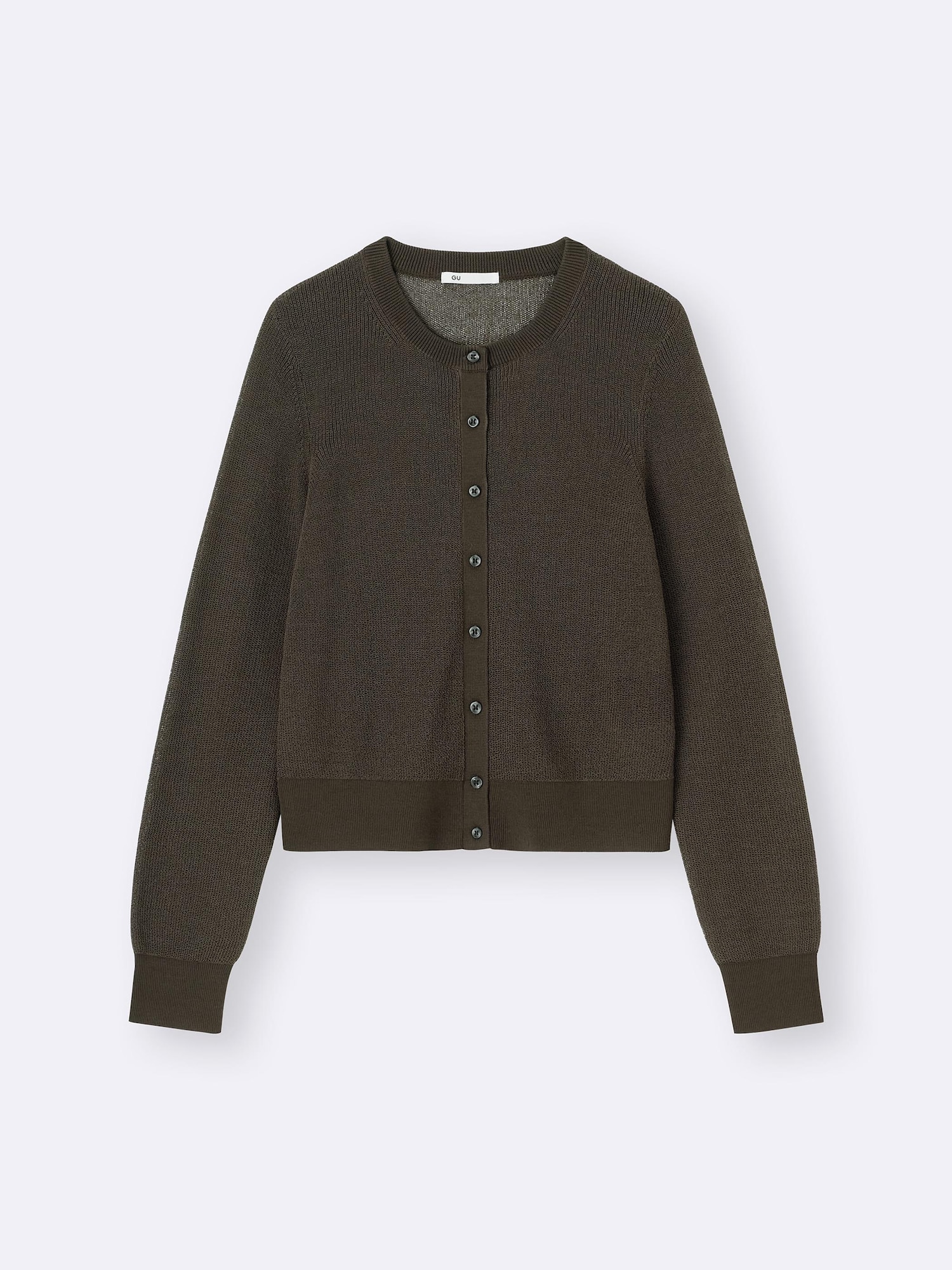 smyeon Long sleeve sheer cardigan/グレー Misassy Womens Open Front Knit Sheer Cardigans Summer Boho