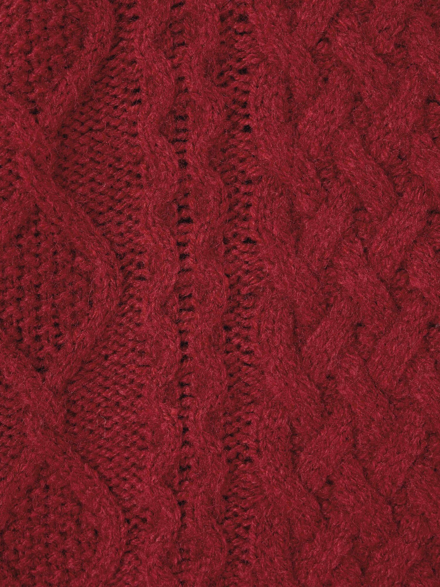 Women's Cable Crew Neck Knitted Pullover | GU US