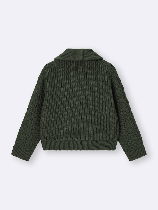 Cable Knitted Jacket