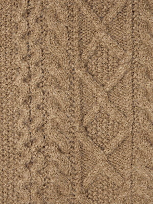 Cable Knitted Jacket