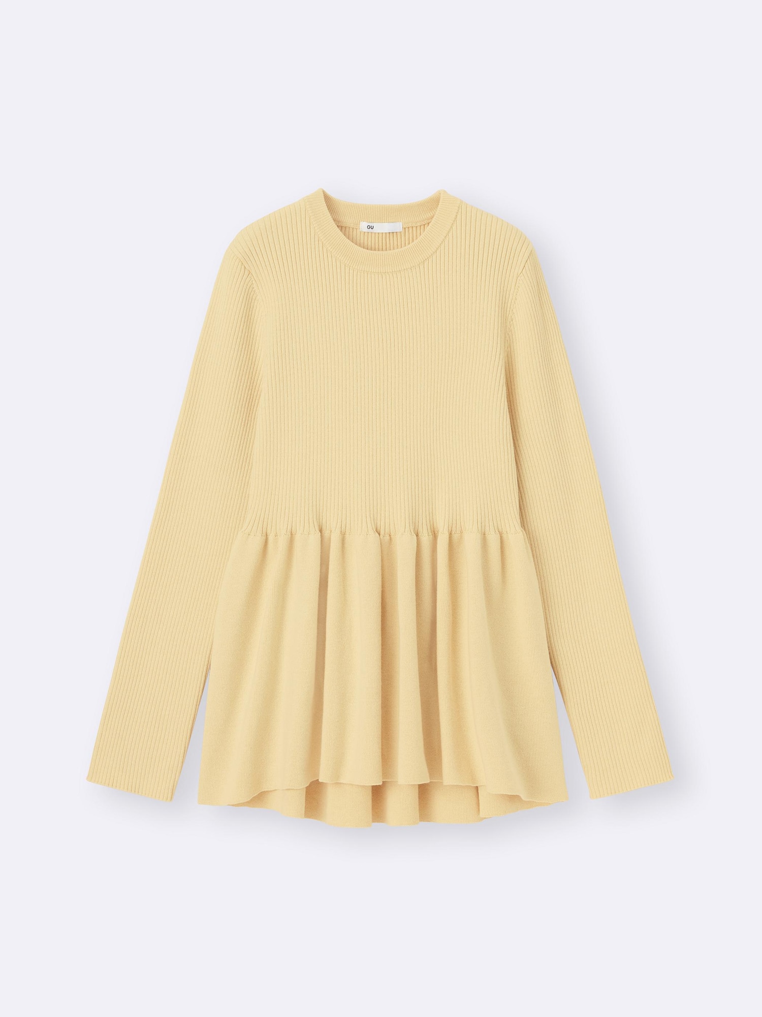 Women's Peplum Knitted Pullover | GU US