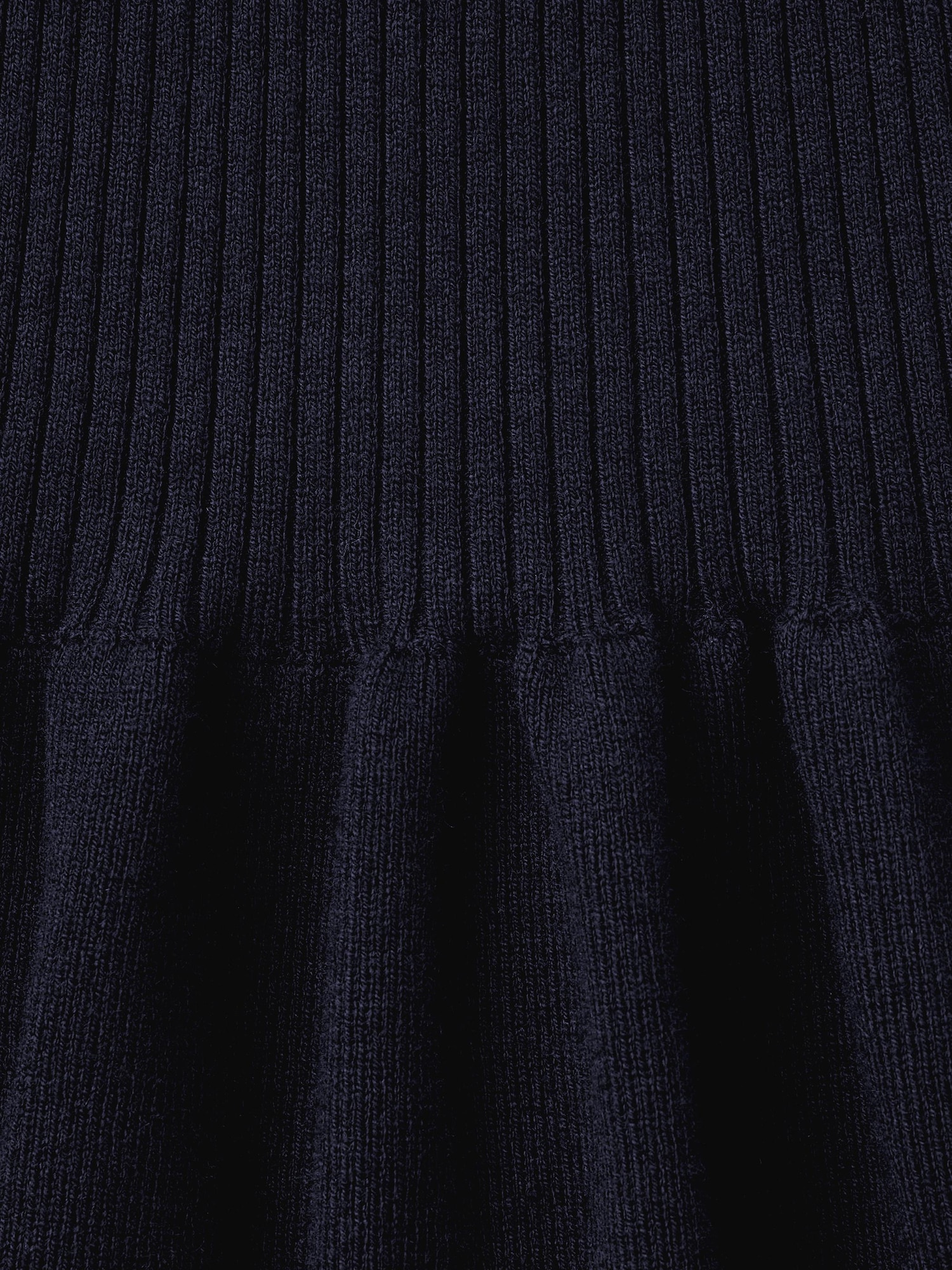 HeveへイヴArch Peplum knitアーチペプラムニットチャコール Prima Peplum Sleeveless navy | HEVE
