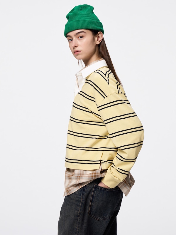 Striped Rugger Shirt | Long