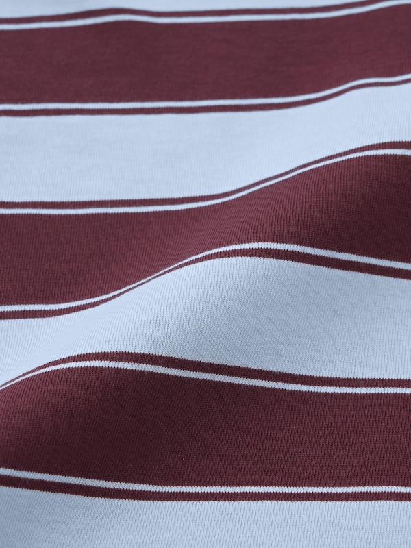 Striped Rugger Shirt | HalfSlv