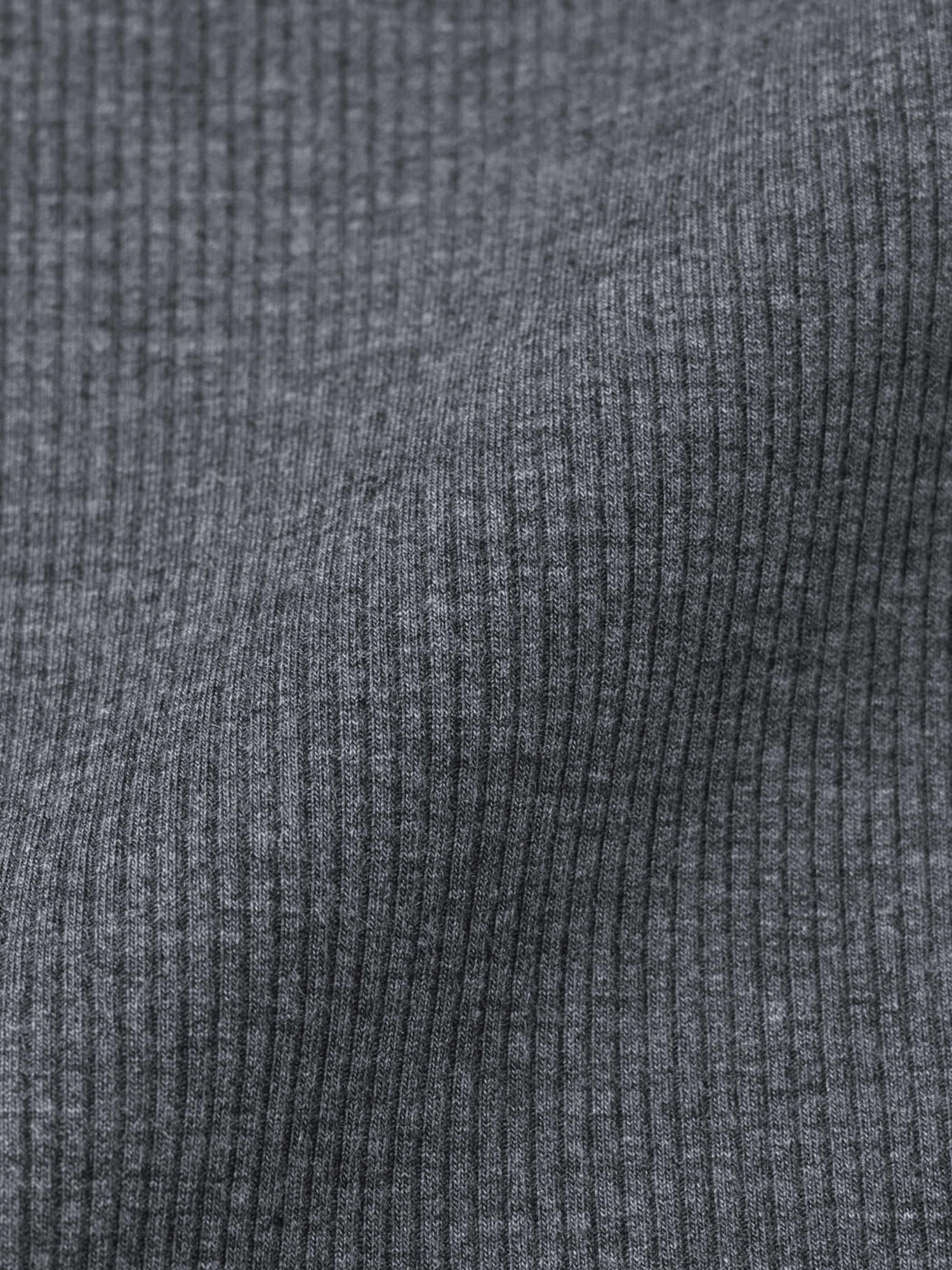 warm RIBカットソー Women's Warm Ribbed Crew Neck T-Shirt | Long | GU US