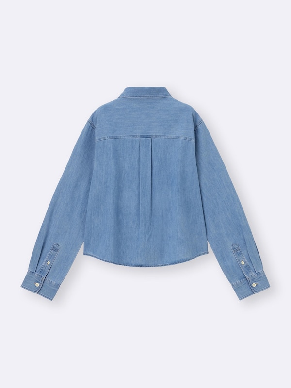 Denim Short Shirt