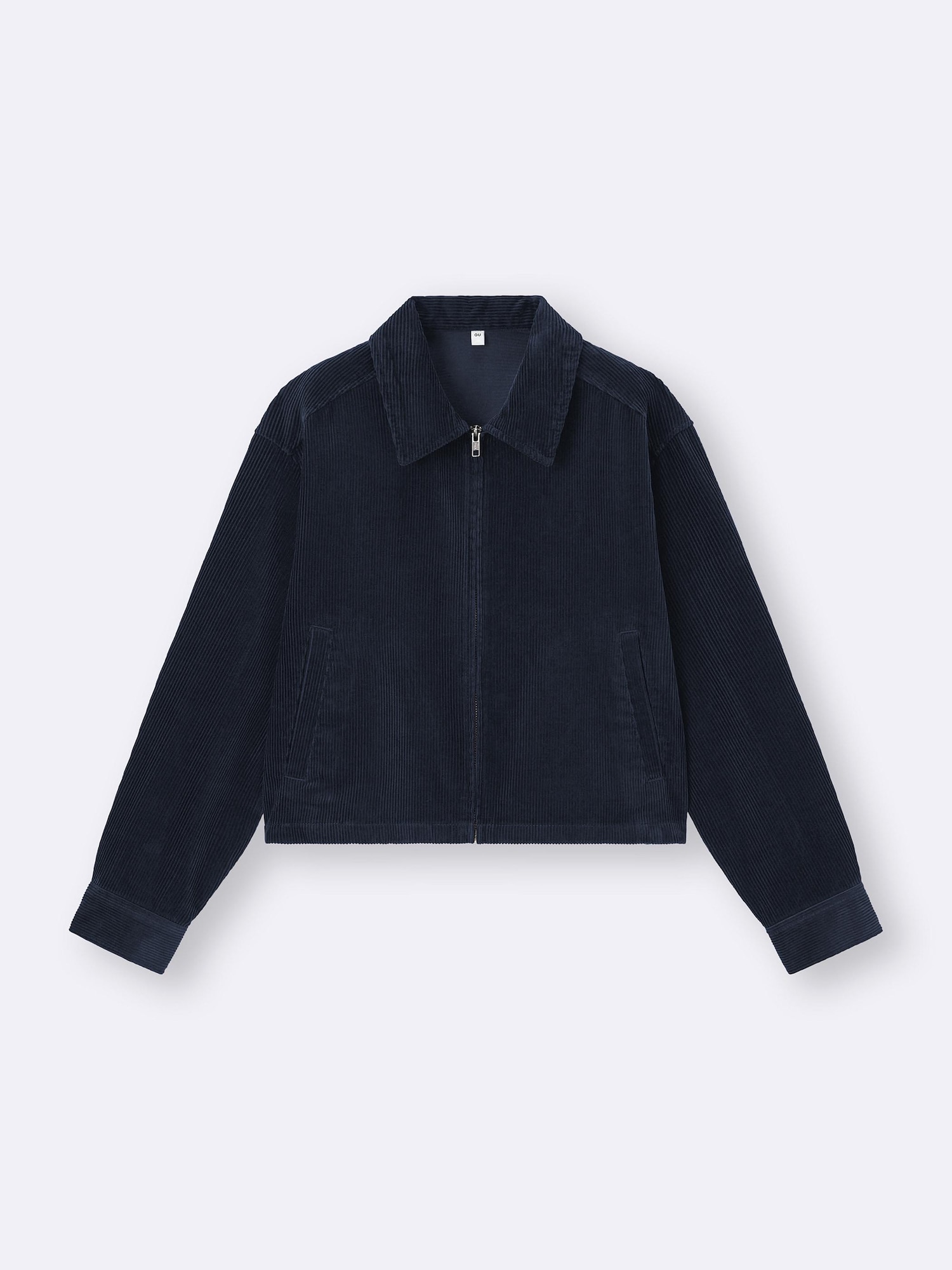 Corduroy Zip-Up Shirt Jacket | GU US