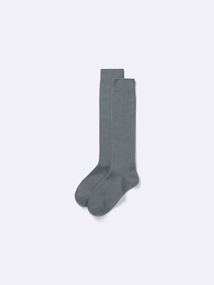 Ribbed High Socks