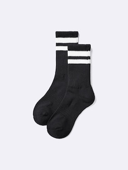 STYLE-HEAT Pile Crew Socks | Line