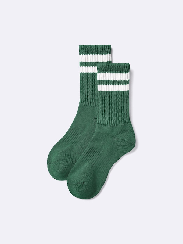 STYLE-HEAT Pile Crew Socks | Line