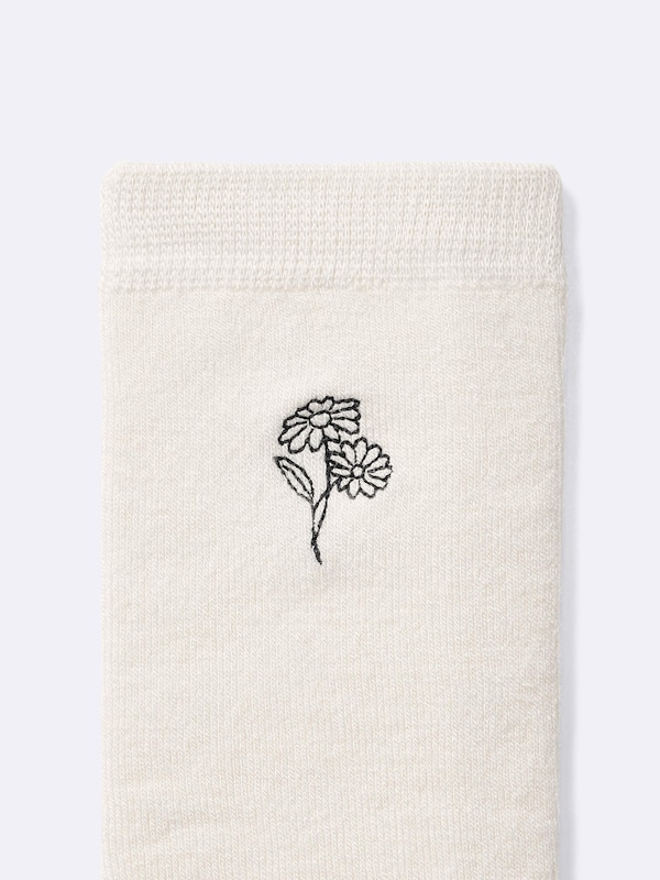 STYLE-HEAT Crew Socks | Back Motif