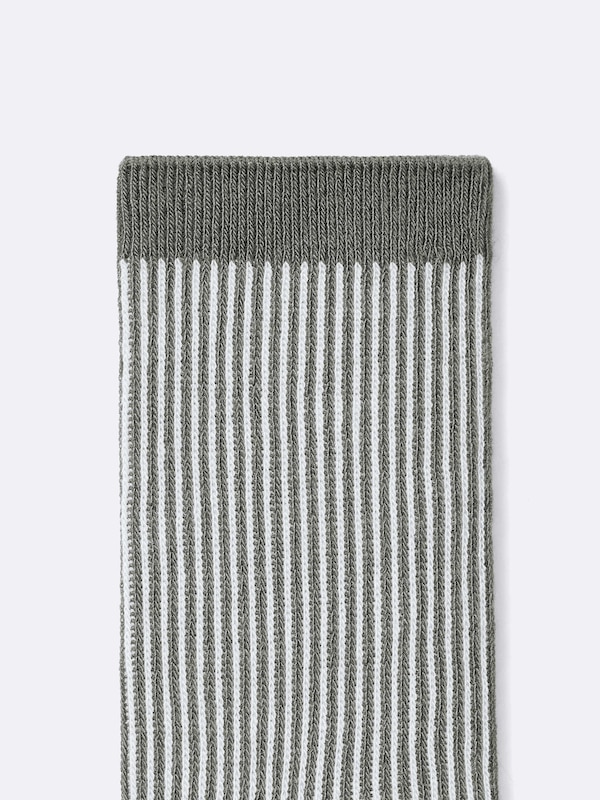STYLE-HEAT Crew Socks | Striped