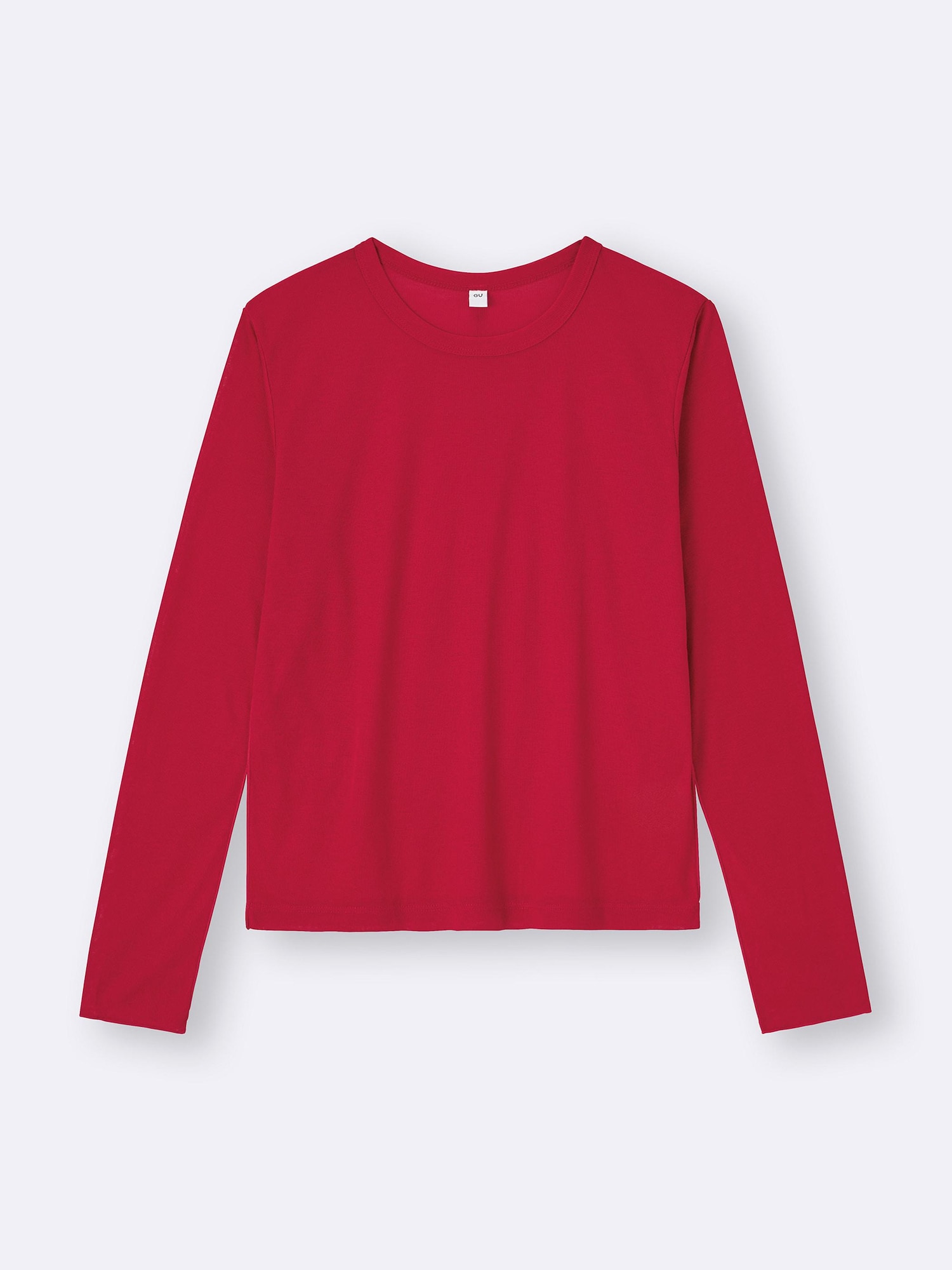 Soft Sheer Crew Neck T-Shirt | Long | GU US