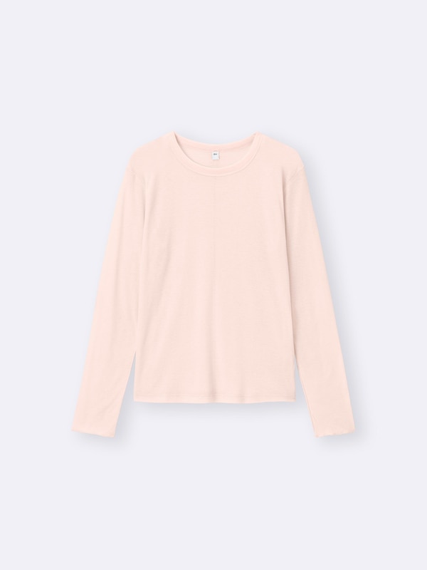 Soft Sheer Crew Neck T-Shirt | Long