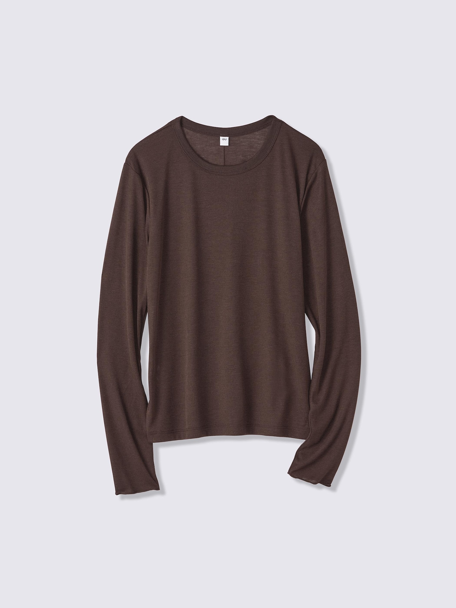 Women's Soft Sheer Crew Neck T-Shirt | Long | GU US