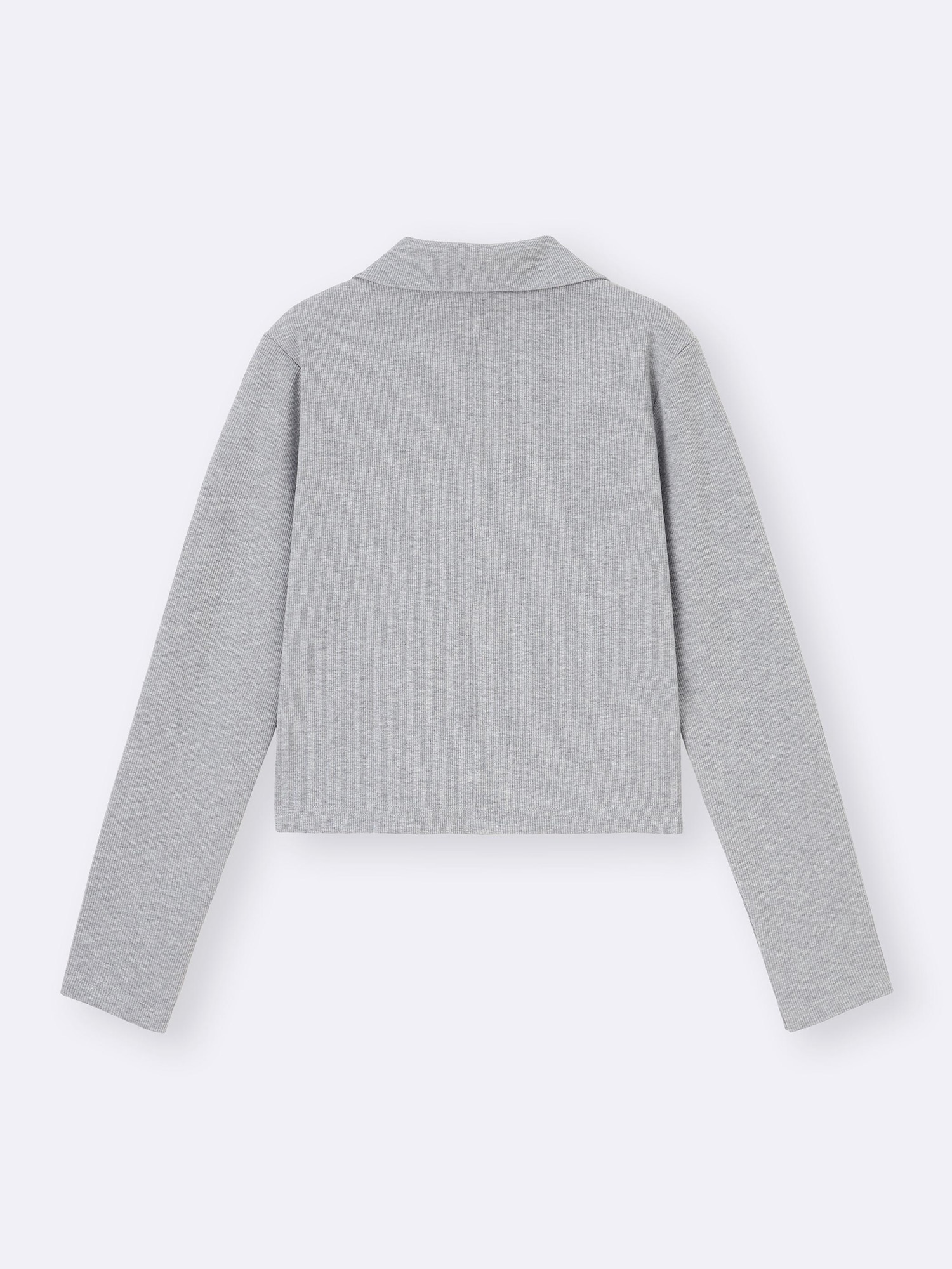 Ribbed Double-Zip Cardigan | GU US