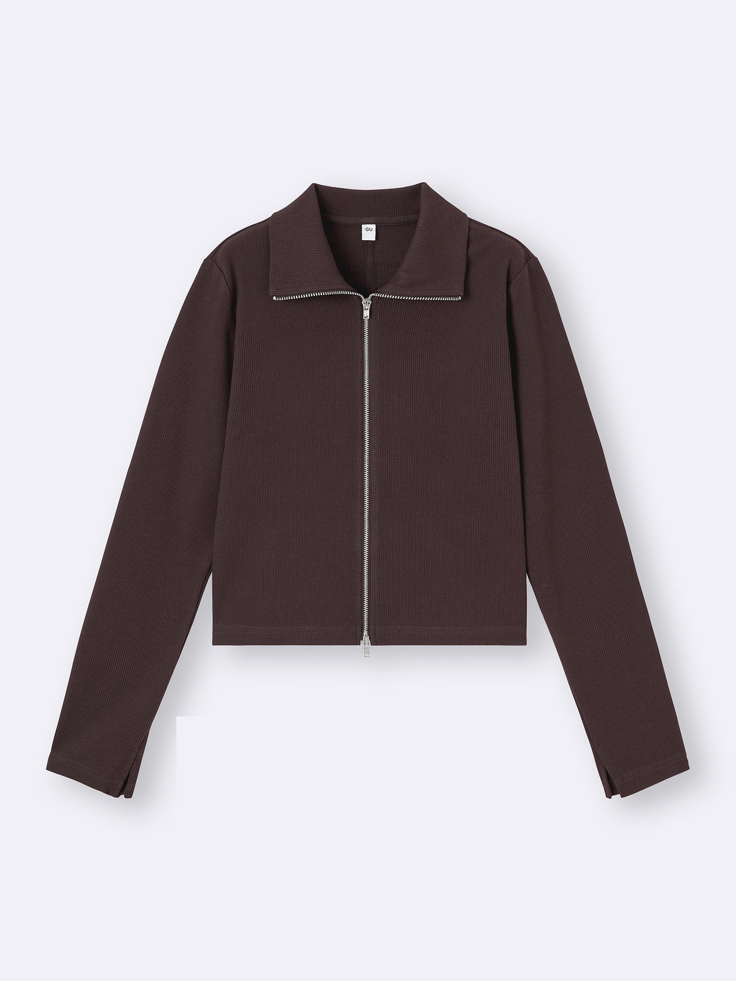 トップス DIRECT PRINT RIB GATHER CARDIGAN cn56698433.jpg