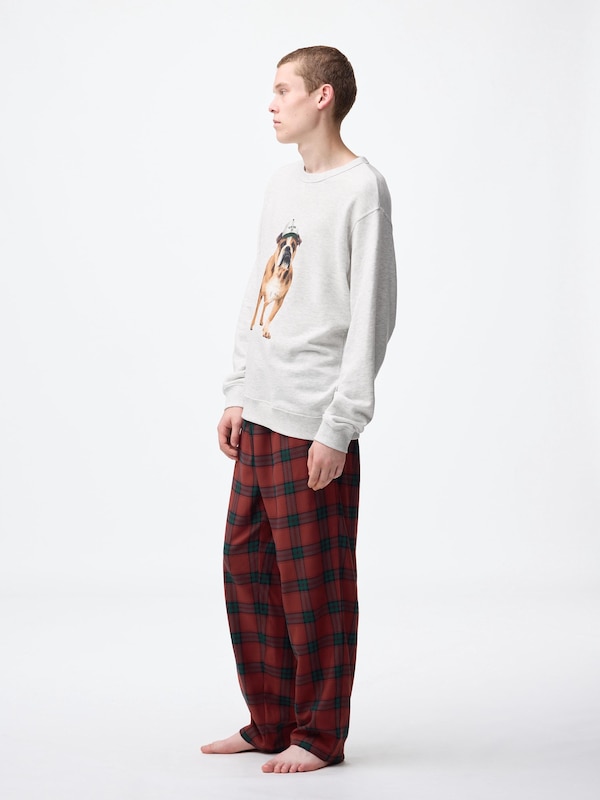 Flannel Relaxed Pants | Tartan Checkered