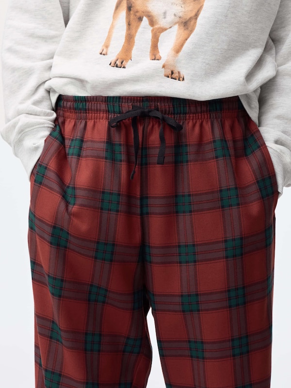 Flannel Relaxed Pants | Tartan Checkered