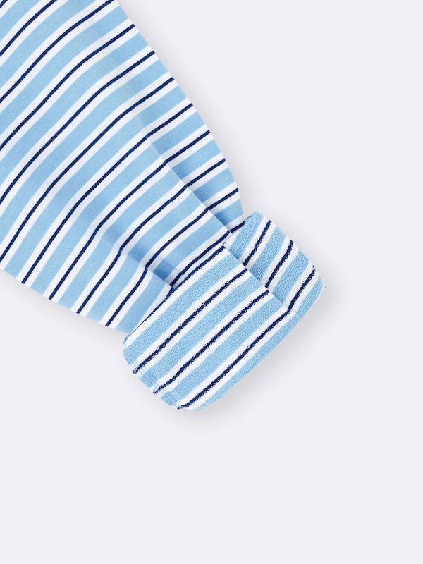 Light Weight Sweat Striped T-Shirt | Long | THE POWERPUFF GIRLS