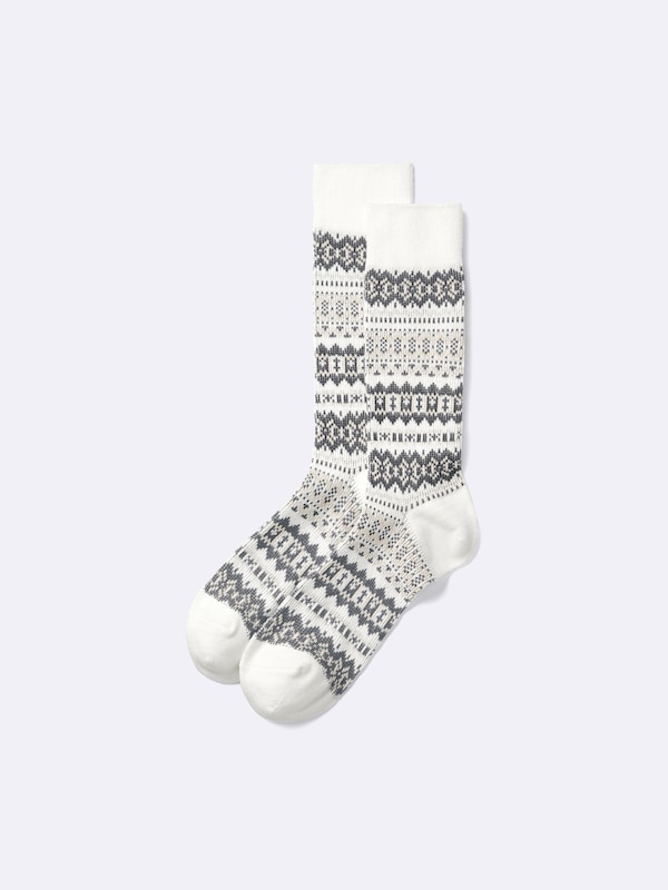 STYLE-HEAT Socks | Fair Isle