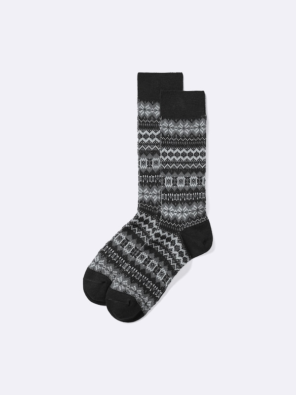 STYLE-HEAT Socks | Fair Isle