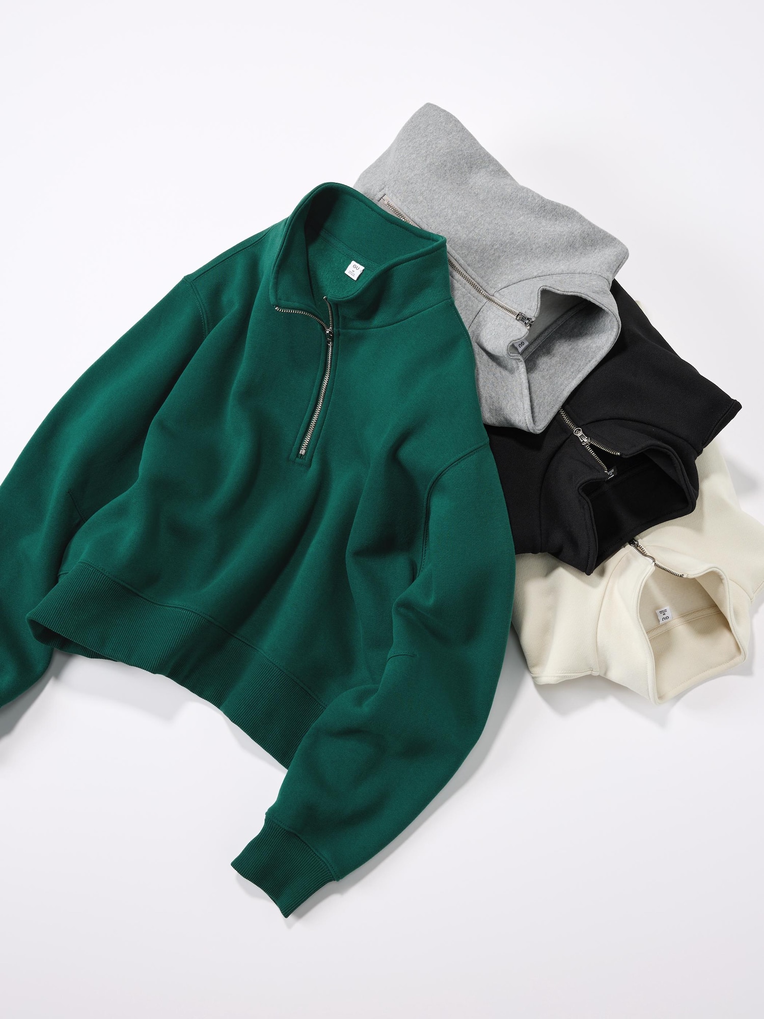 Ree ページ Heavy Weight Sweat Half-Zip Pullover | GU US