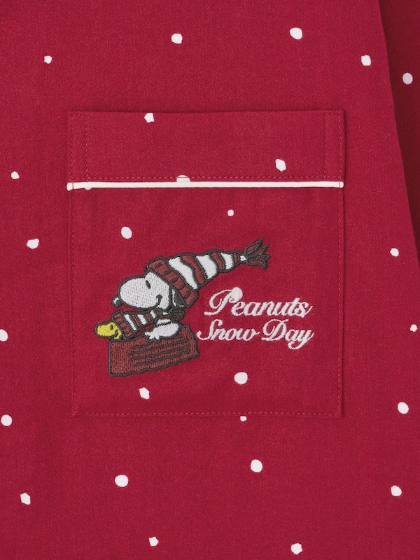 Flannel Pajamas | Long | Peanuts