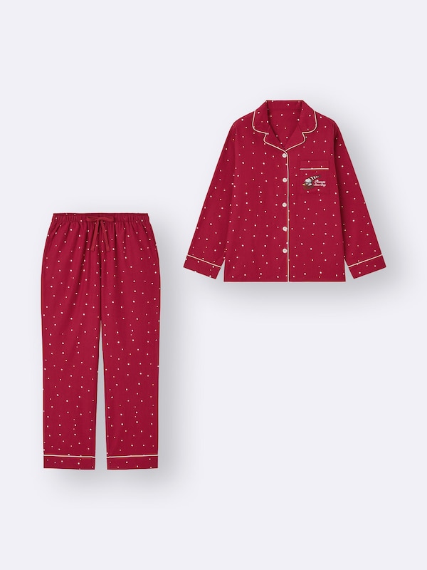 Flannel Pajamas | Long | Peanuts