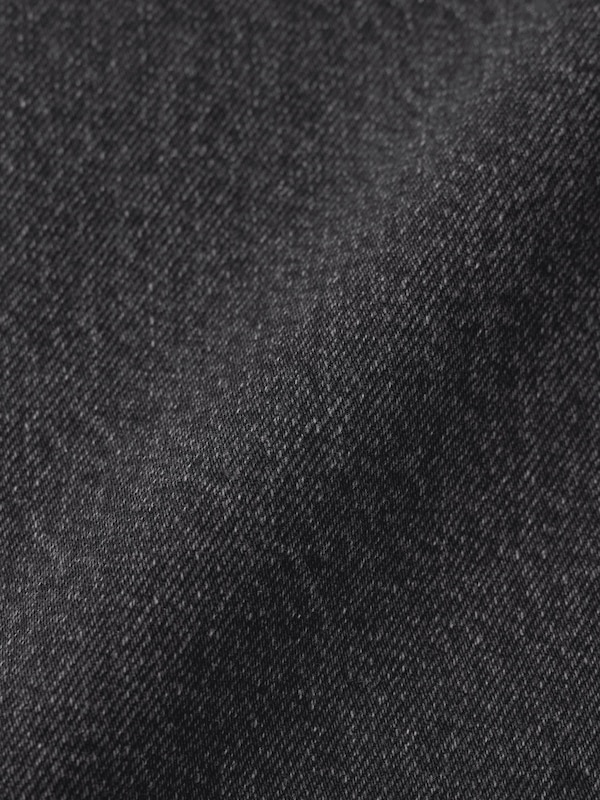 Denim Pleated Trousers