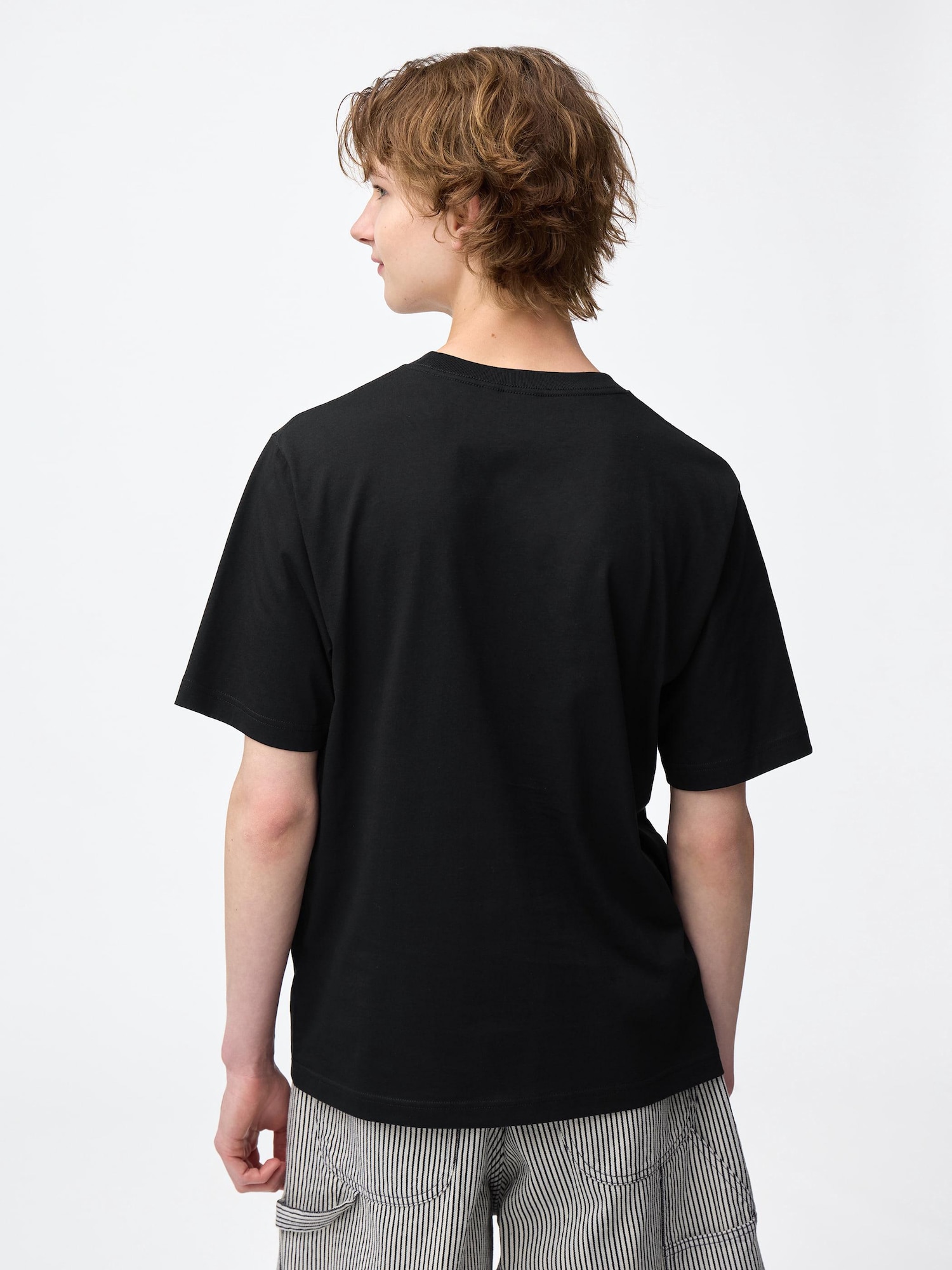 GINTS SAKAMOTO Tシャツ 黒 GU公式 | グラフィックT サカモトデイズ