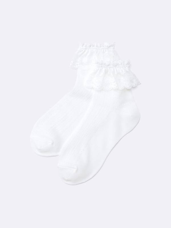 Ankle Socks | Lace Frill