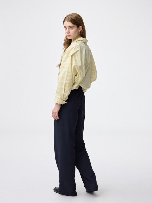 Pleated Wide Pants | Long