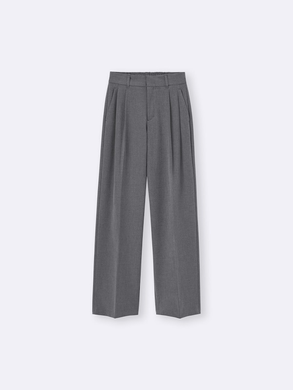 Pleated Wide Pants | Long