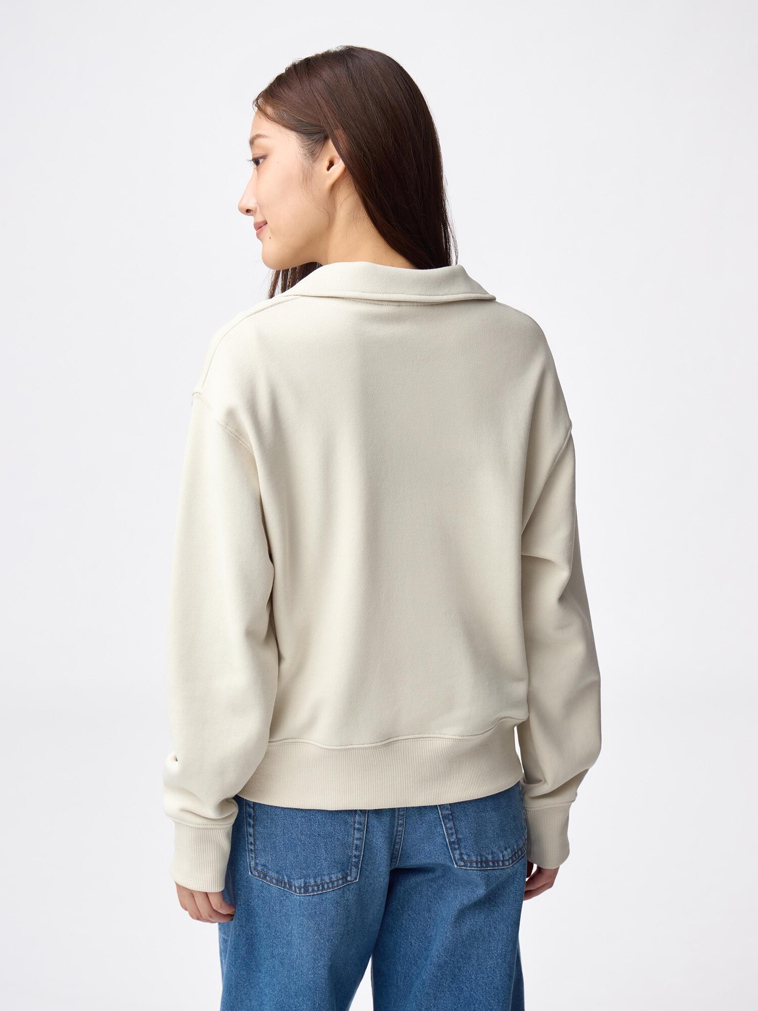 Women's Sweat Half-Zip Pullover | Kirby | GU US