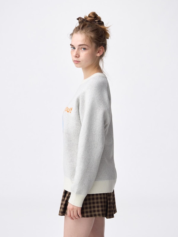Oversized Knitted Pullover | PUPPET SUNSUN