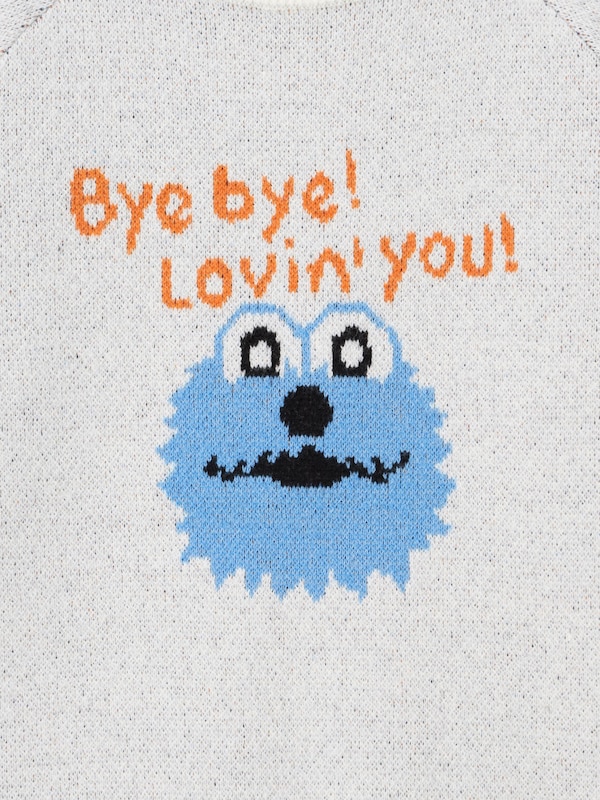 Oversized Knitted Pullover | PUPPET SUNSUN