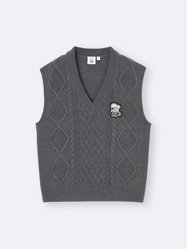 Cable Knitted Vest | Kirby