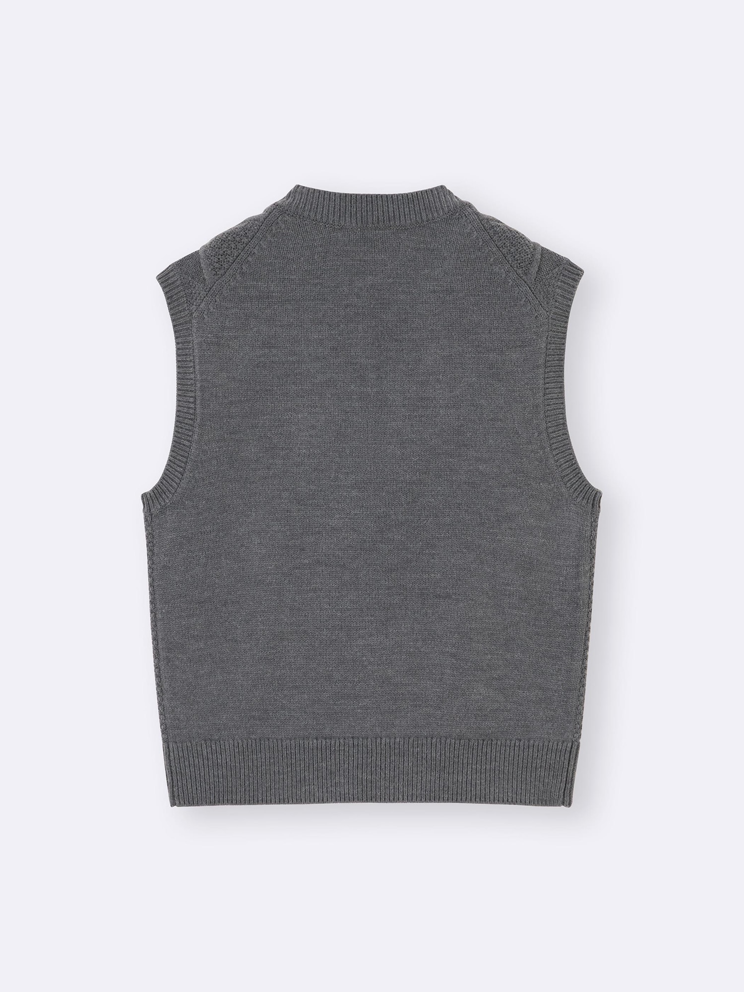新品♡タグ付♡ stein OVERLAPED CABLE KNIT VEST 3D Cable Knit Vest - thisisneverthat®