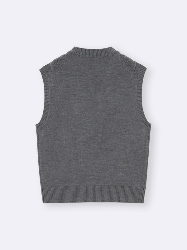 Cable Knitted Vest | Kirby