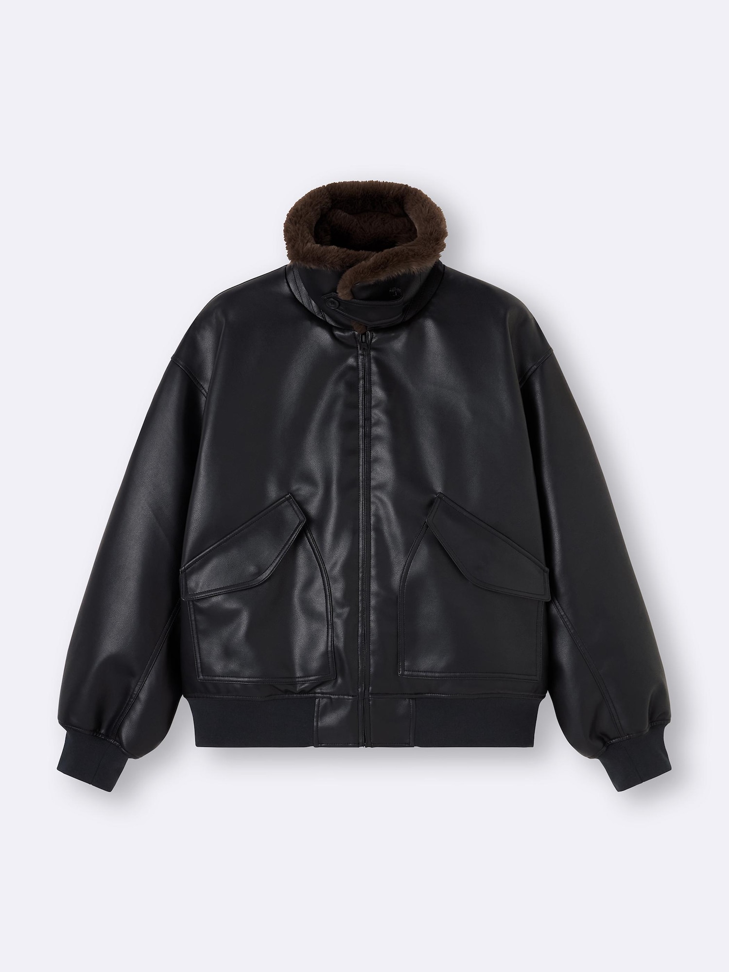 GU ウォームパデットフライトジャケット L ブラック WARM PADDED Flight Jacket | GU US